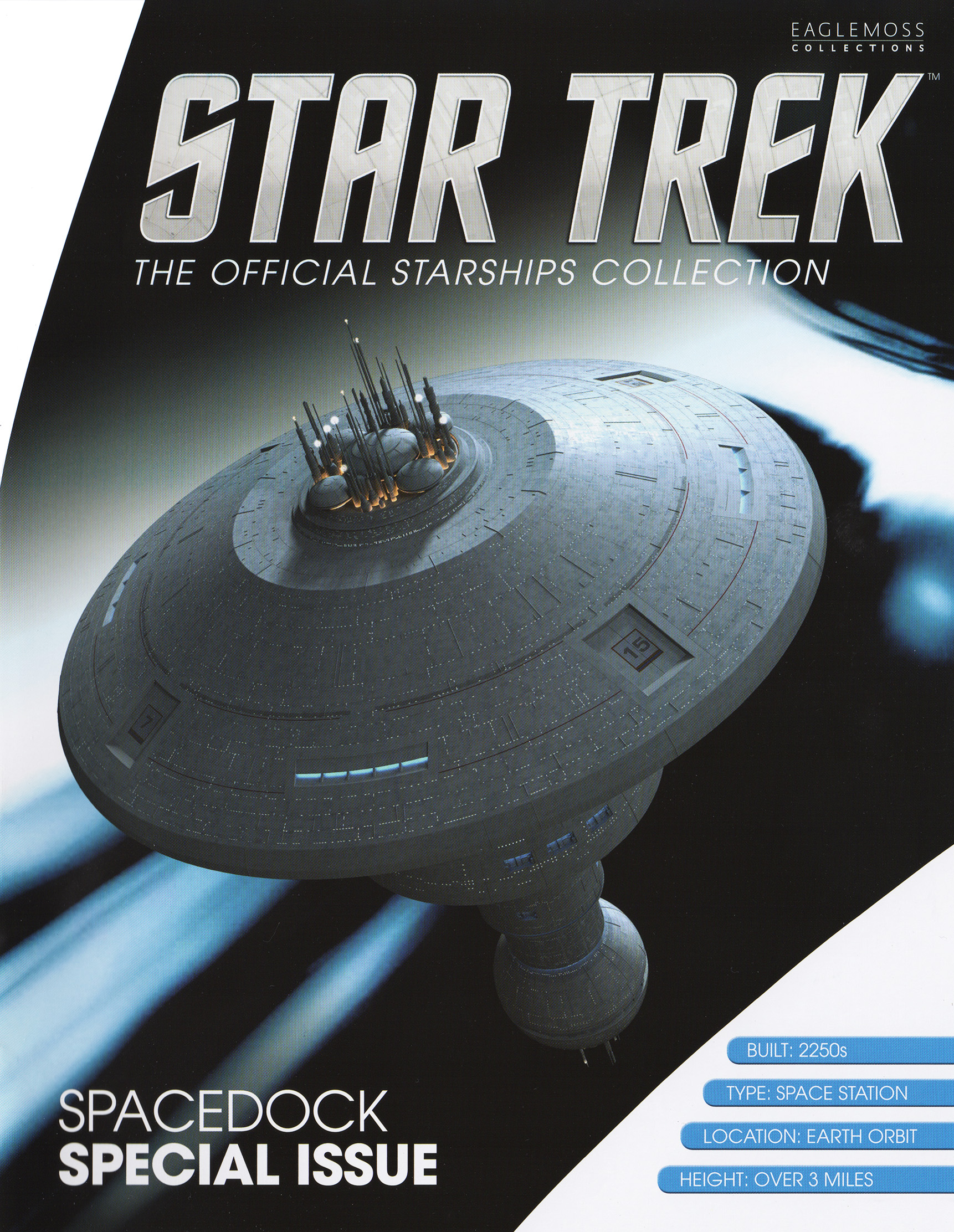 STAR TREK Official Starships Magazine Special #10 K7 SPACE STATION EAGLEMOSS 
