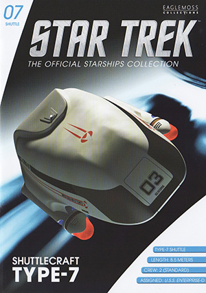 Eaglemoss Star Trek Starships Suttlecraft Issue 7