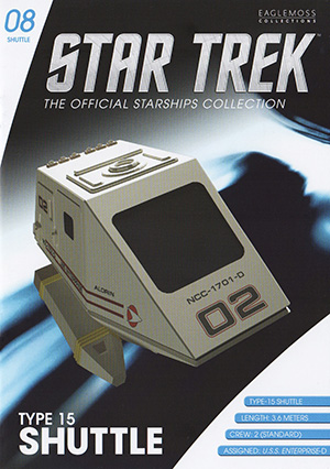 Eaglemoss Star Trek Starships Suttlecraft Issue 8