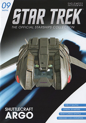 Eaglemoss Star Trek Starships Suttlecraft Issue 9