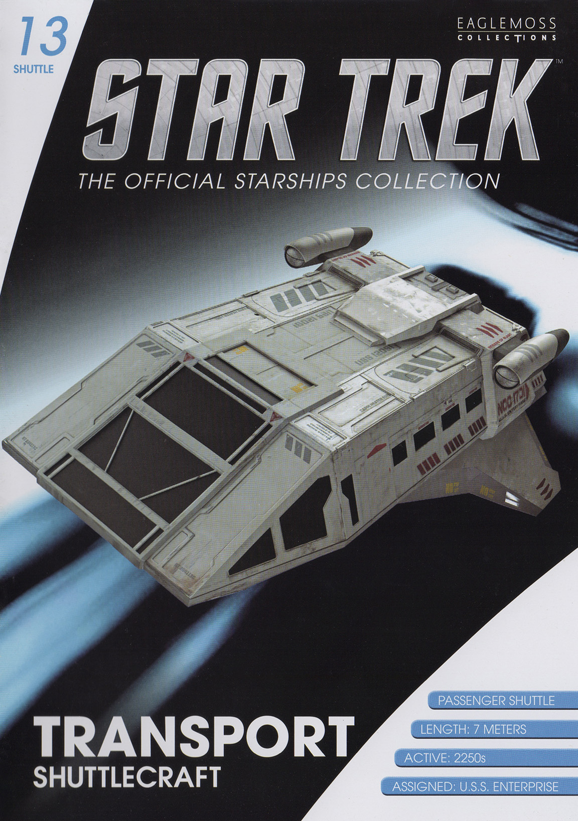Eaglemoss Star Trek Starships Suttlecraft Issue 13