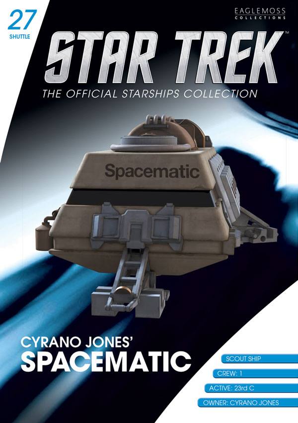 Eaglemoss Star Trek Starships Suttlecraft Issue 27