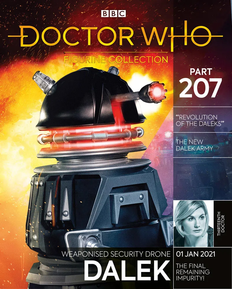Eaglemoss UK Figurine Eleventh Doctor Who Oswin Dalek #SD2 No magazine USA 