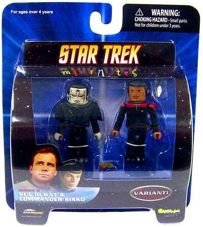 Star Trek Minimates Series 5 DS9 Gul Dukat & Captain Sisko 