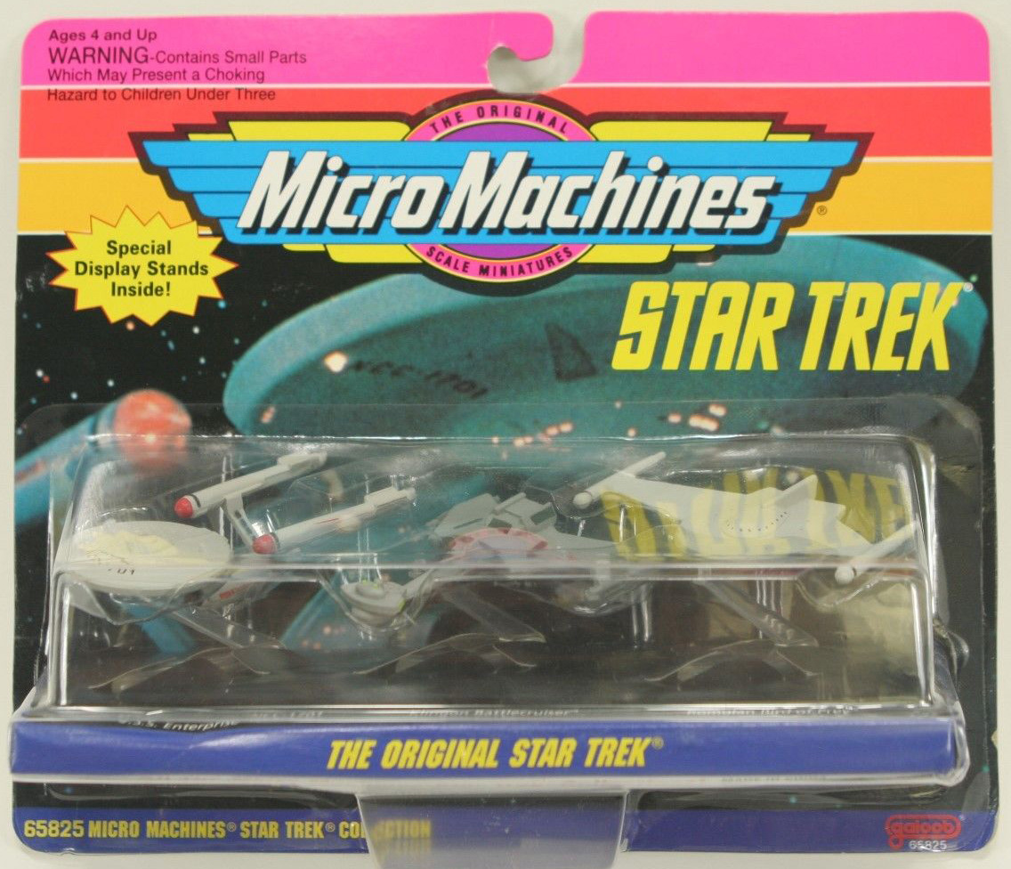 Vintage Star Trek The Next Generation Micro Machines Collection 3 Galoob 1993 for sale online 