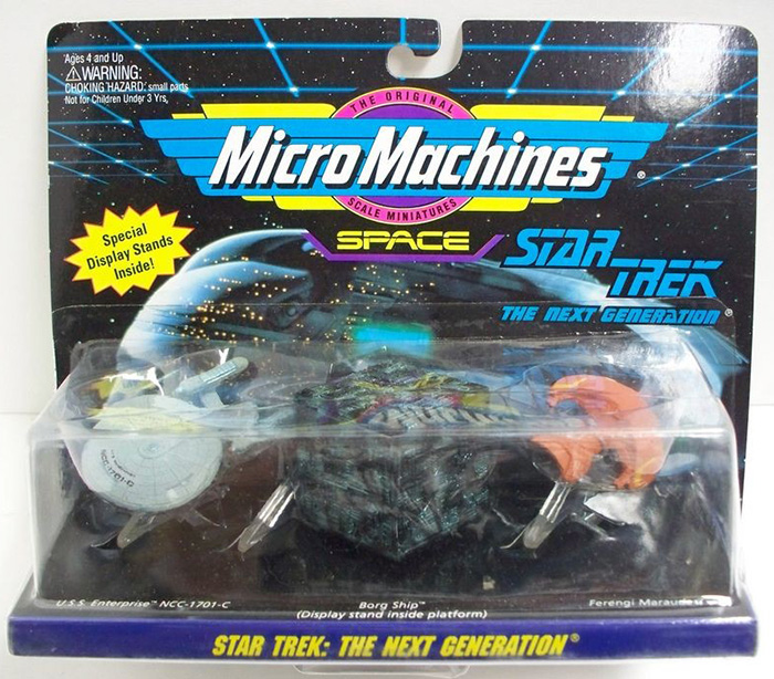 Star Trek Micro Machines Vulcan Warp Shuttle by Galoob 