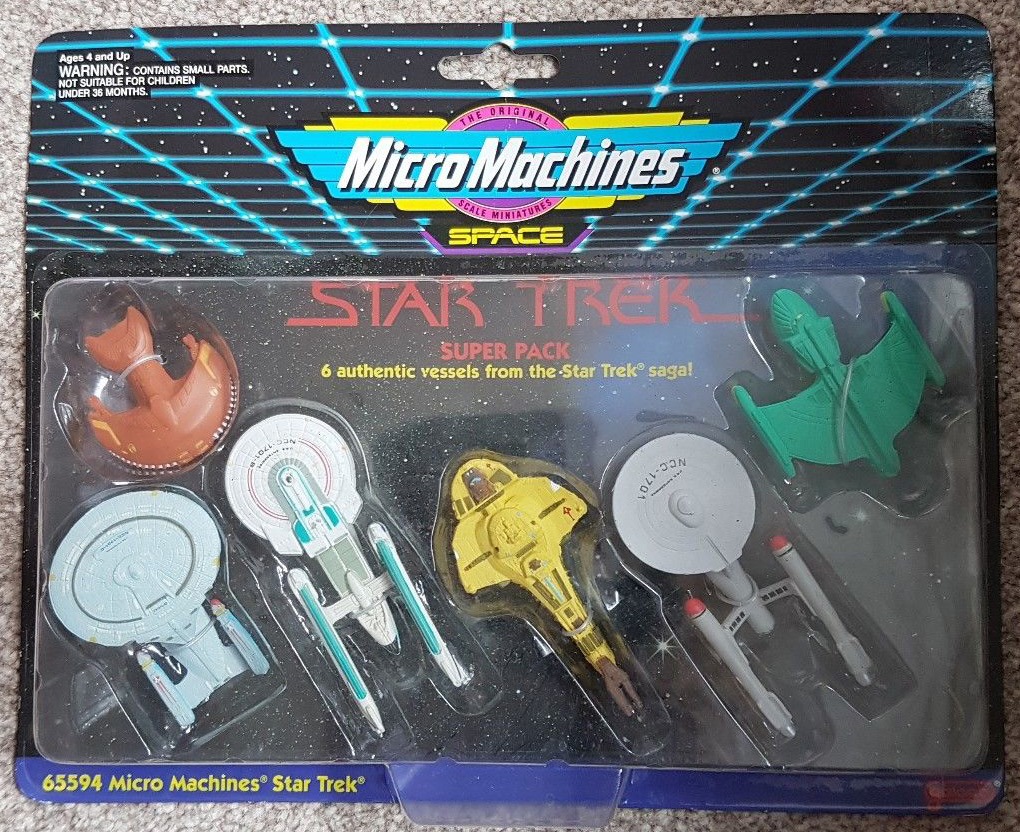 Galoob Micro Machines Star Trek The Next Generation TNG Lot Set 2 