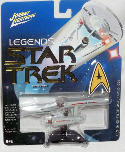 Johnny Lightning Legend of Star Trek Klingon D7 Battlecruiser 53694D 110702 