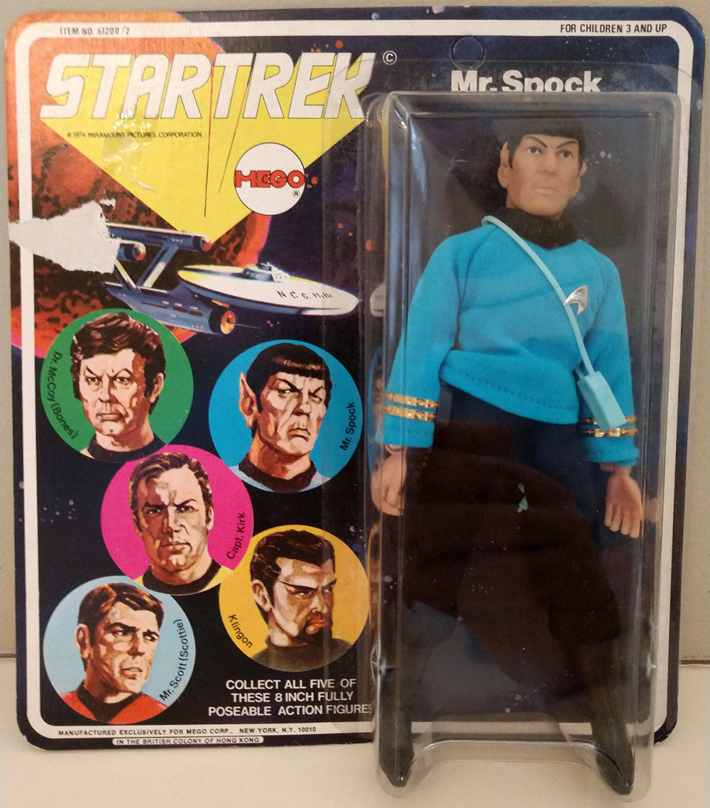 Mego 5-face Spock