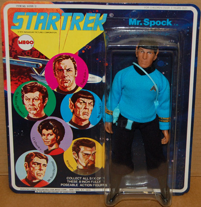 Mego 6-face Spock