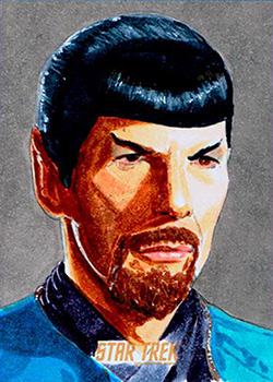 Ian MacDougall Sketch - Mirror Spock