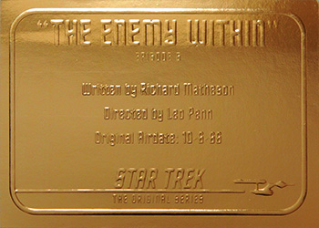 Gold Card G5 - The Enemy Within