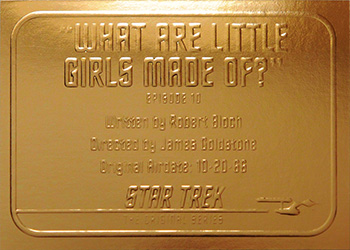 Gold Card G10 - What Are Little Girls Made Of?